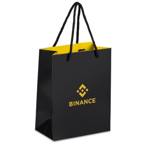 Yellow Altitude Finery Mini Paper Gift Bag