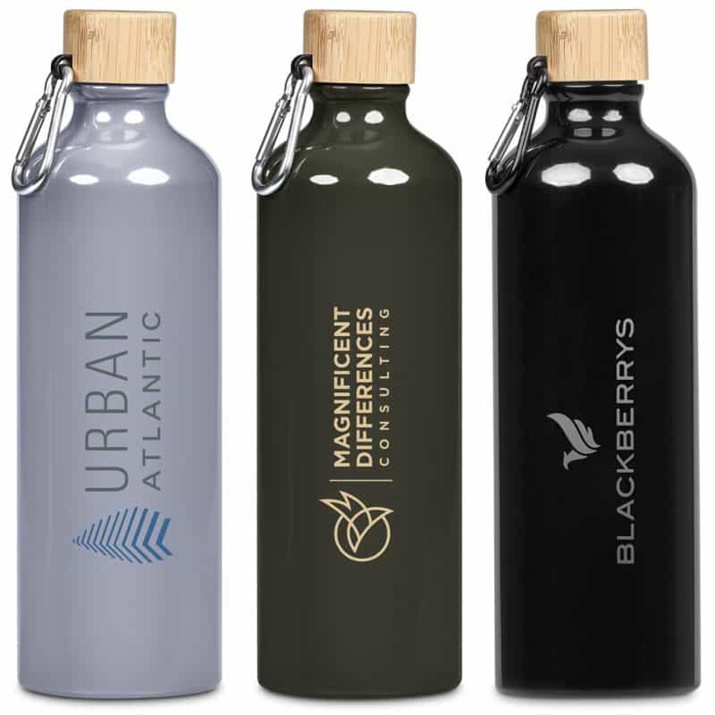 Serendipio Origen Aluminium & Bamboo Water Bottle – 750ml