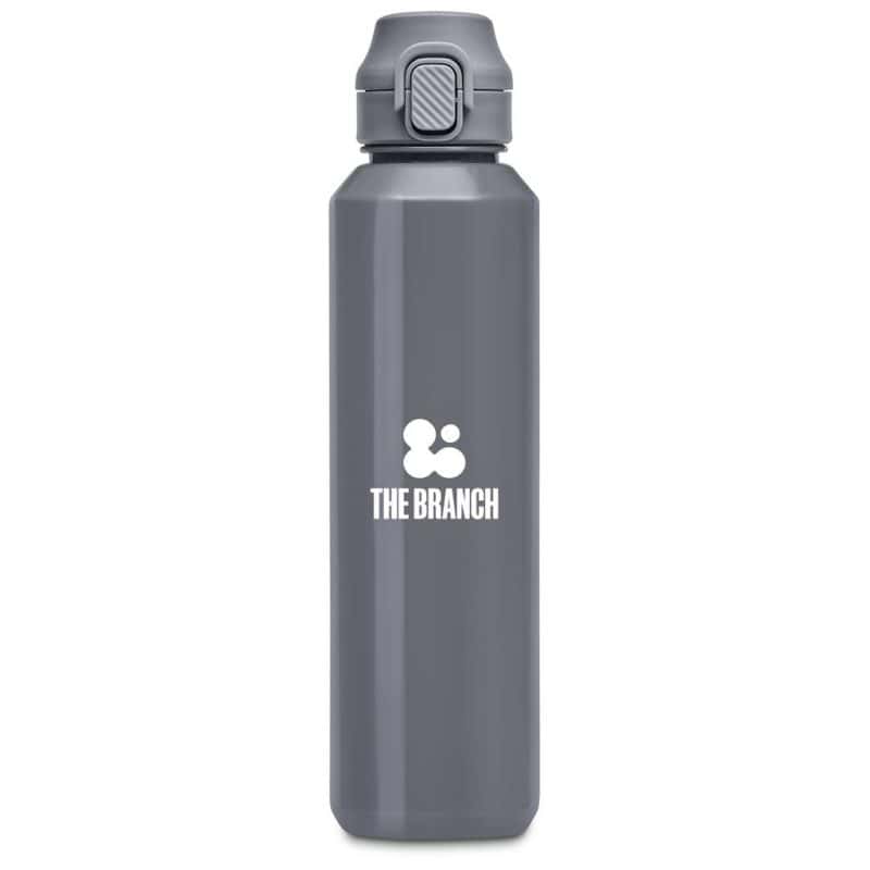 Dark Grey Serendipio Ramsey Recycled PET Water Bottle - 750ml