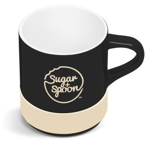 Cream Kooshty Mixalot Black Mug - 320ml - Cream