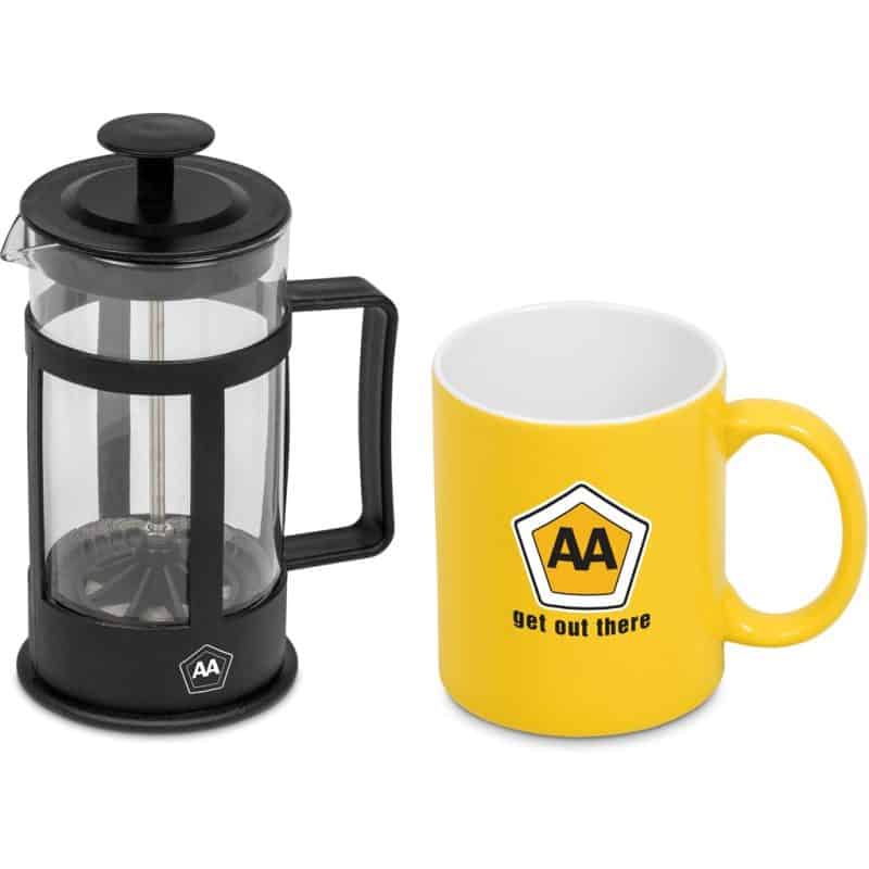 Yellow Cafe Omega Coffee Set - Yellow
