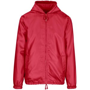 Red Unisex Alti-Mac Fleece Lined  Jacket - Red
