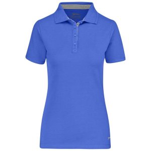 Blue Ladies Hacker Golf Shirt - Blue