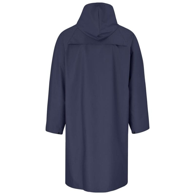 Light Duty Storm Rubberised Polyester/PVC Raincoat - Navy additionalClearanceImage