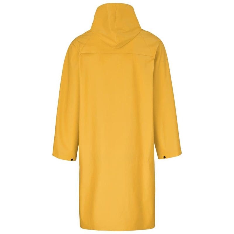 Light Duty Storm Rubberised Polyester/PVC Raincoat - Yellow additionalClearanceImage