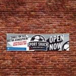 printed outdoor banner