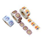 10 000 x Printed Round Roll Labels