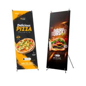 2 x Classic Branded X-Banners