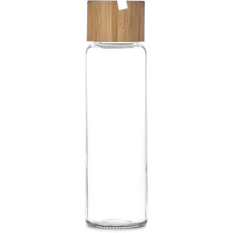 Okiyo Kenko Phone Stand Glass Water Bottle - 700ml
