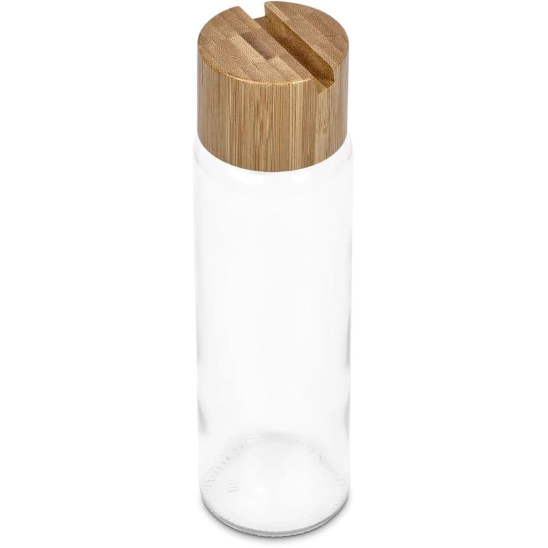 Okiyo Kenko Phone Stand Glass Water Bottle - 700ml