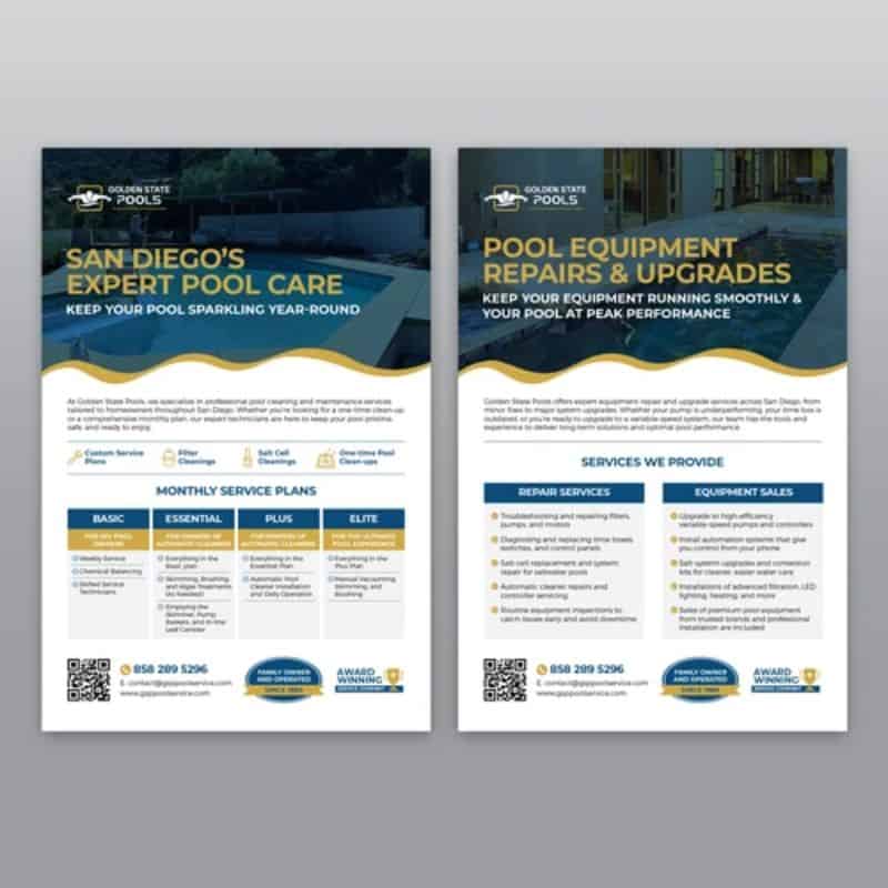 Professional flyer design services