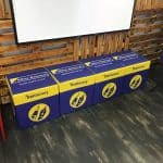 Custom Branded Polystyrene Ottomans