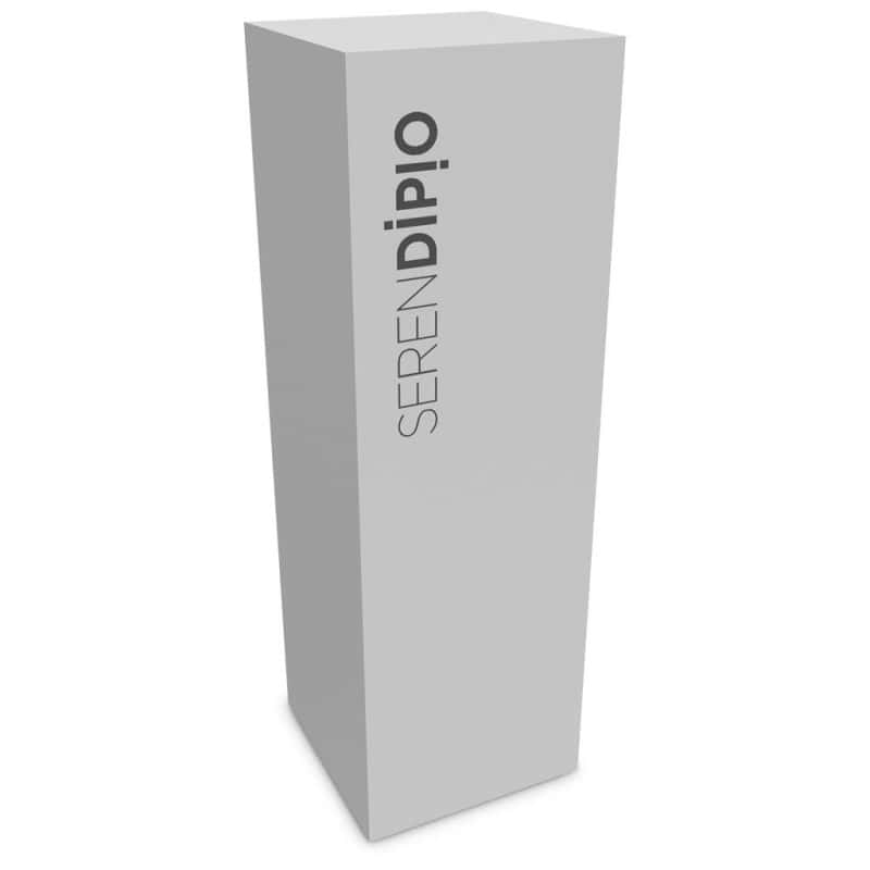 Serendipio Windermere Glass Water Bottle - 600ml