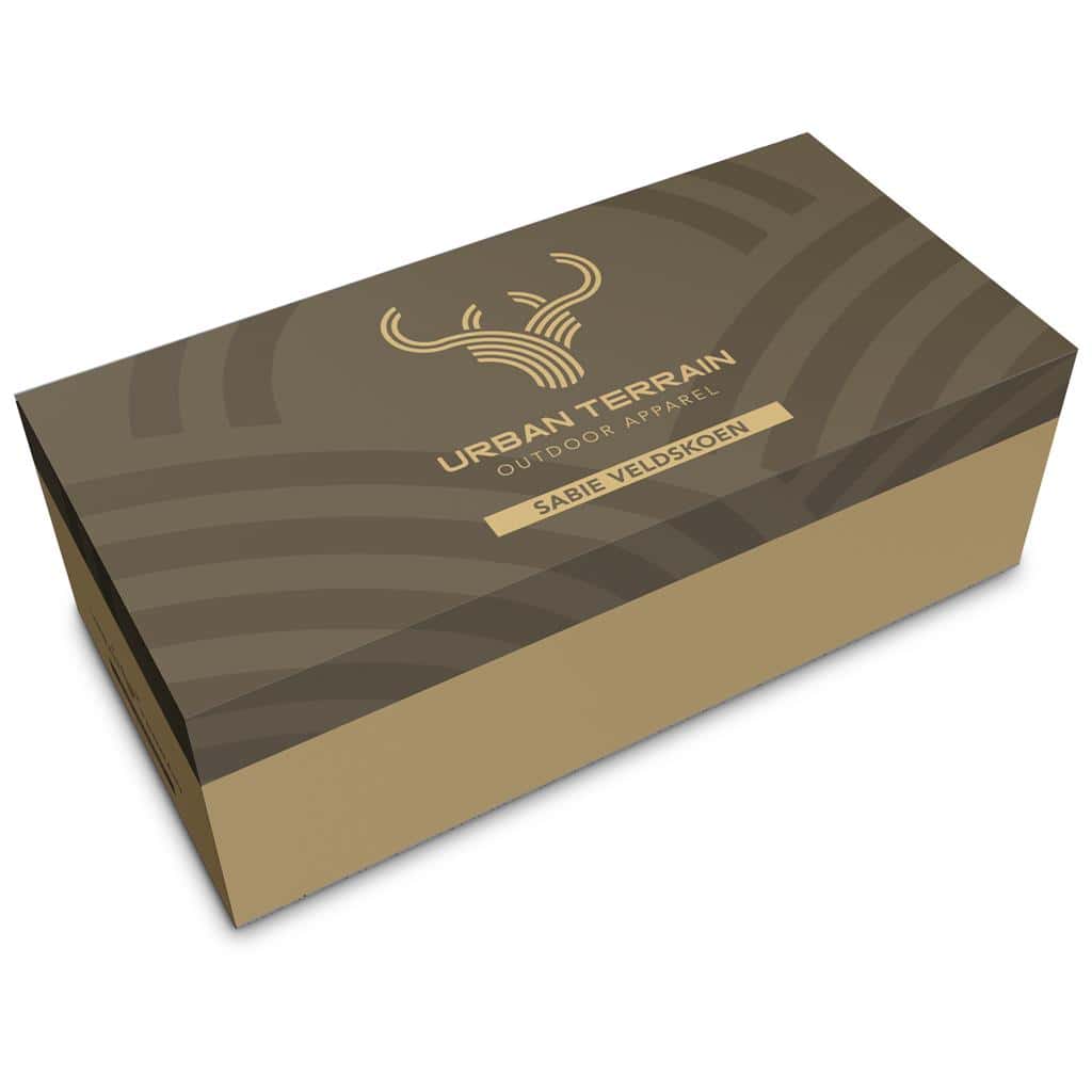 Shoebox for Sabie Veldskoen