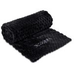 BLACK Serendipio Cozy Cloud Fleece Blanket