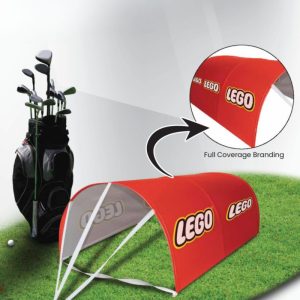 Half Tube Pop-Up Banners