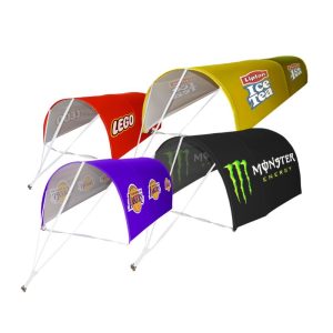 Half Tube Pop-Up Banners