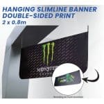 Hanging Slimline Banner 2000 x 800mm
