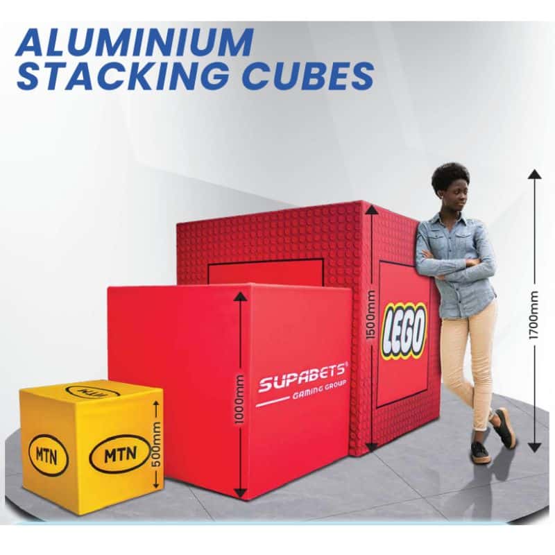 Aluminium Stacking Cubes