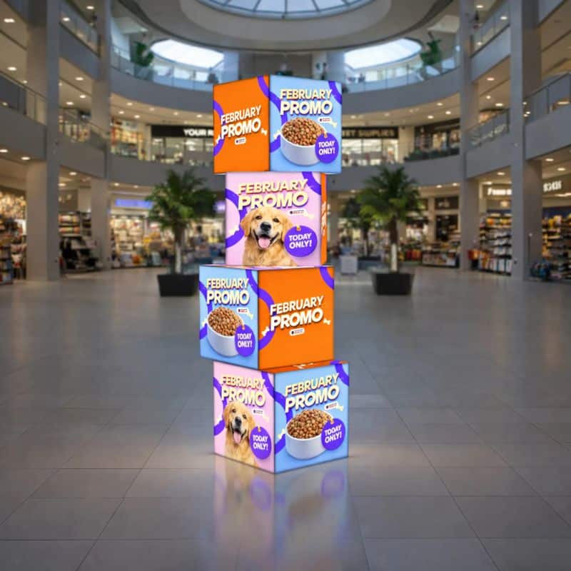 Branded Stacking Cube