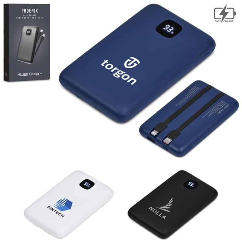 Swiss Cougar Phoenix Fast Charge 22.5W Power Bank - 10