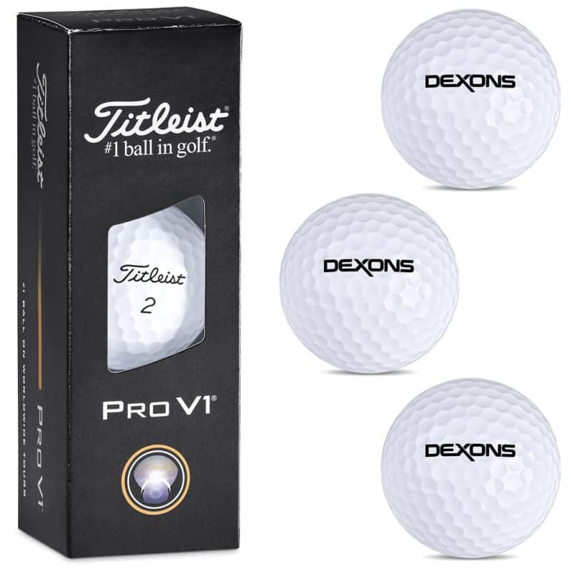 Titleist ProV1 Golf Balls Sleeve of 3