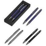 GP-AL-152-B-NO-LOGO Omega Ball Pen & Pencil Set