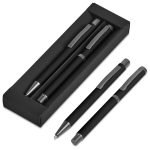 GP-AL-153-B-NO-LOGO Omega Ball Pen & Rollerball Set