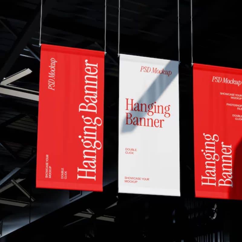 Hanging Banner display