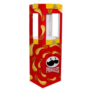 Hex Display FSU, 2 Shelf Product Stand