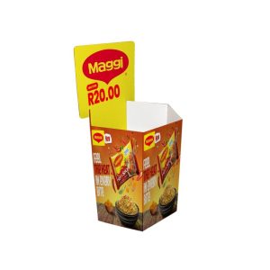 Hex Product Dumpbin with Header