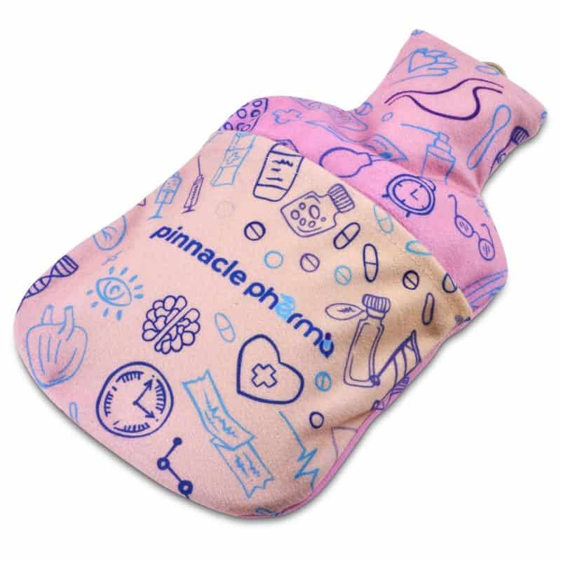 SB-HP-182-G-04 Pre-Printed Sample Hoppla Kindle Large Hot Water Bottle Cover