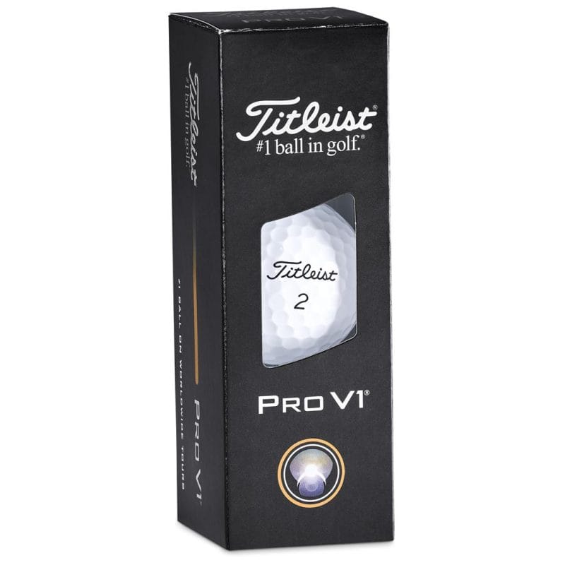 SF-TI-96-B-01 Titleist ProV1 Golf Balls Sleeve of 3