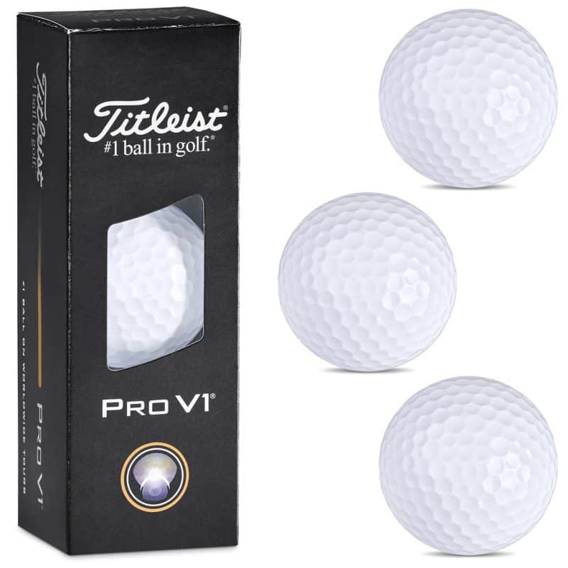 SF-TI-96-B-NO-LOGO Titleist ProV1 Golf Balls Sleeve of 3