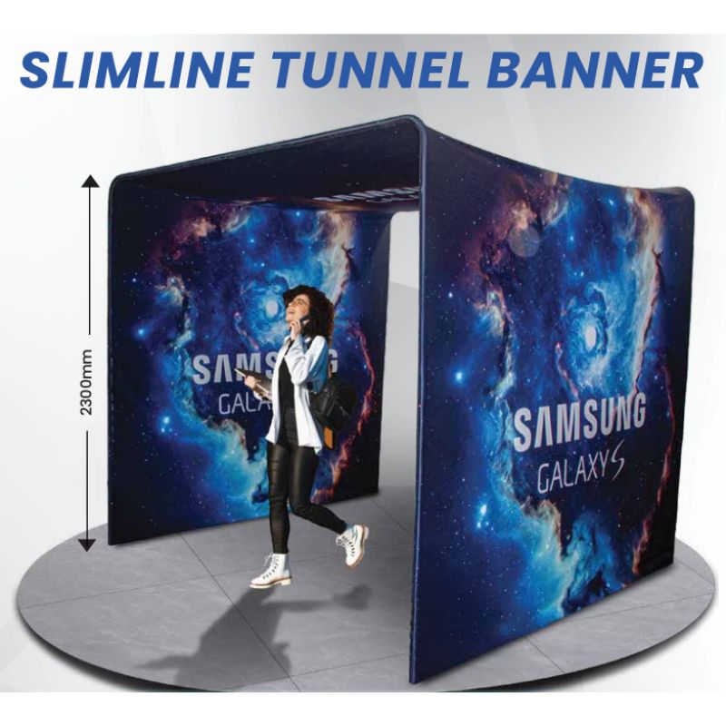 Slimline Tunnel Display Banner