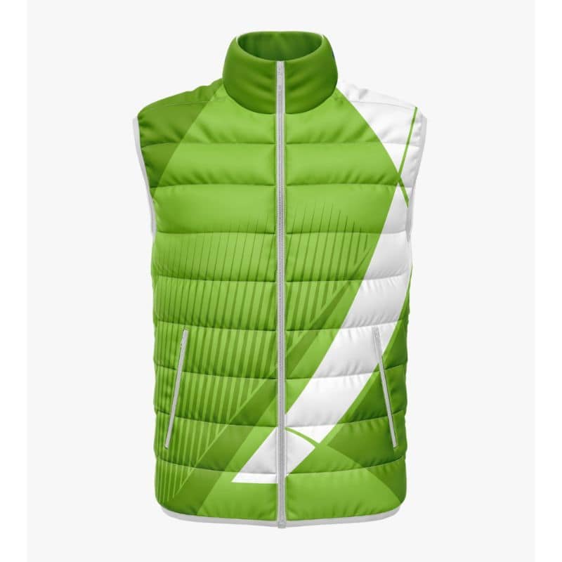 Custom Dye Sublimation Puffer Bodywarmer