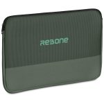 Dark Green Serendipio Milestone Neoprene Notebook Sleeve - 13-14 Inch