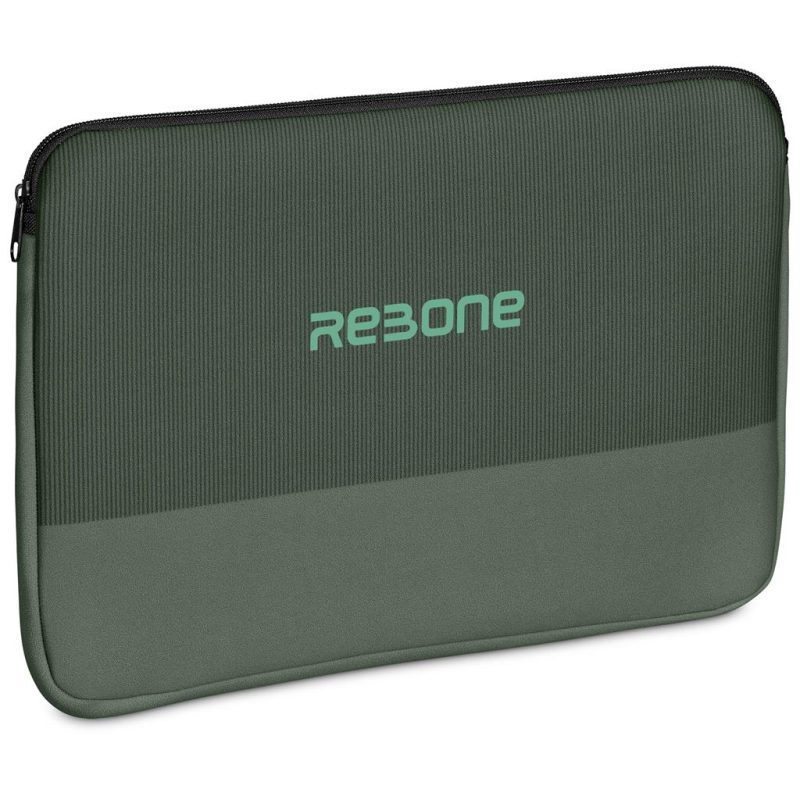 Dark Green Serendipio Milestone Neoprene Notebook Sleeve - 13-14 Inch