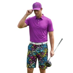 Custom Dye Sublimated Golf Shorts