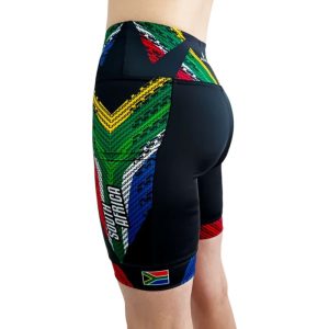 Custom Dye Sublimated Ladies Hot pants Running Tights