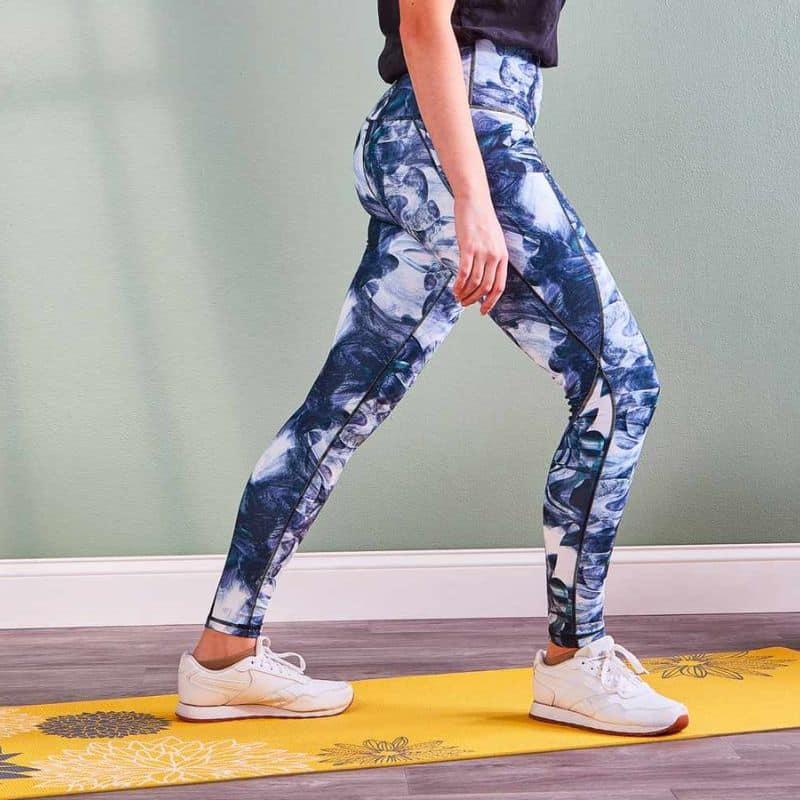 Custom Dye Sublimated Ladies Long Running Tights