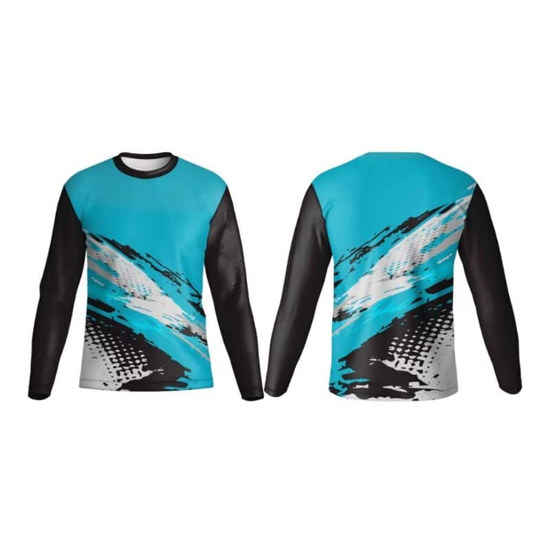 Custom Dye Sublimated Long Sleeve Fishing T-Shirt