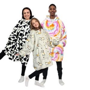 Custom Fleece Hoodie Blanket