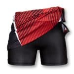 Custom printed netball skort