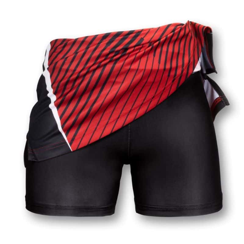Custom printed netball skort