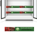 Custom shelf strips in full colour print