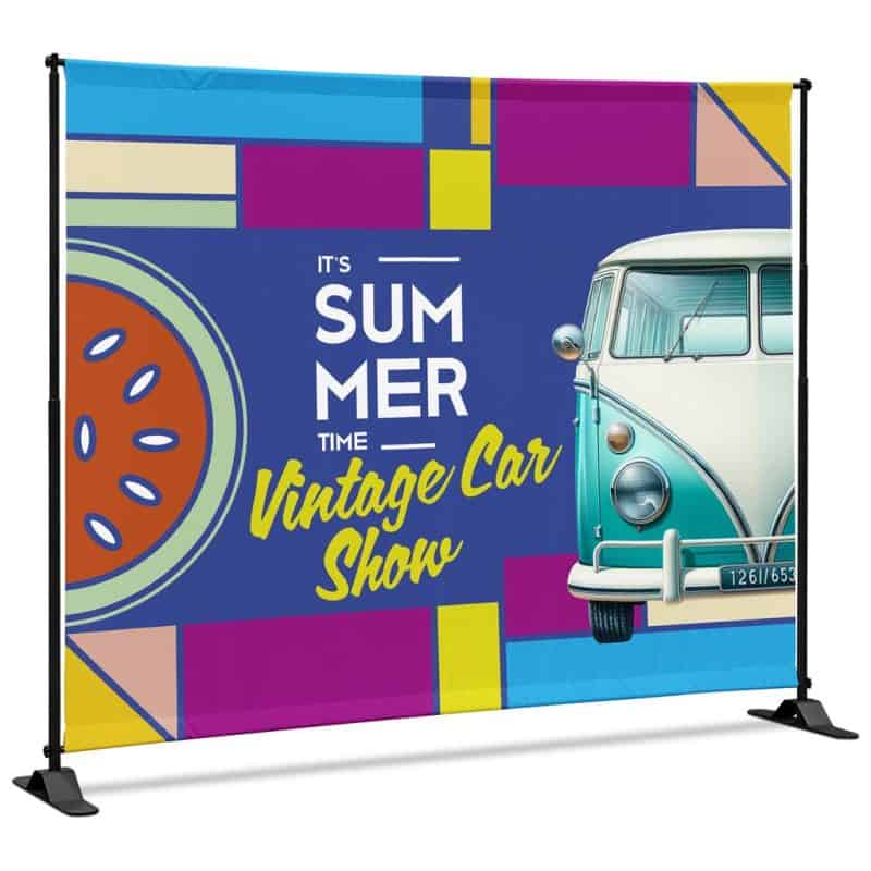 Adjustable Banner Stand Eco 1.6m x 2m defaultUnbrandedImage