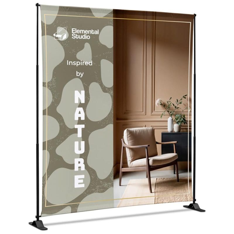 Adjustable Banner Stand Eco 2.4m x 2m defaultUnbrandedImage