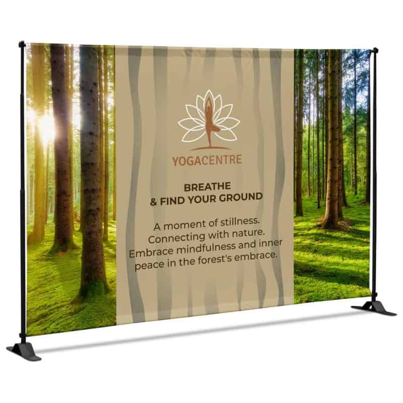Adjustable Banner Stand Eco 1.6m x 2.4m defaultUnbrandedImage