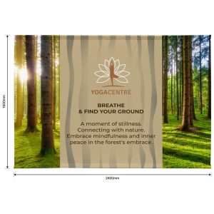 Adjustable Banner Skin Eco 1.6m x 2.4m (Excludes Hardware) defaultUnbrandedImage